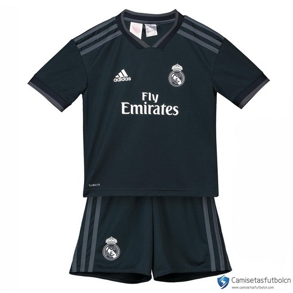 Camiseta Real Madrid Segunda equipo Niños 2018-19 Negro